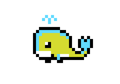 [e3be5b] Pixel Whale