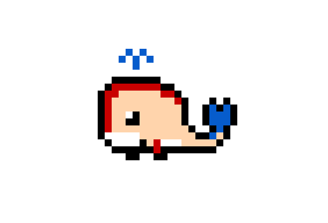 [e3be5b] Pixel Whale