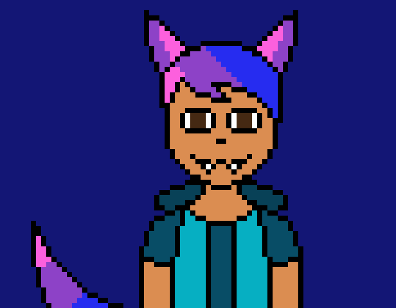 [4fbda4] hey can you make me into a bee?you know go to my canvas and change what i look like because i tried and failed...-Evan 