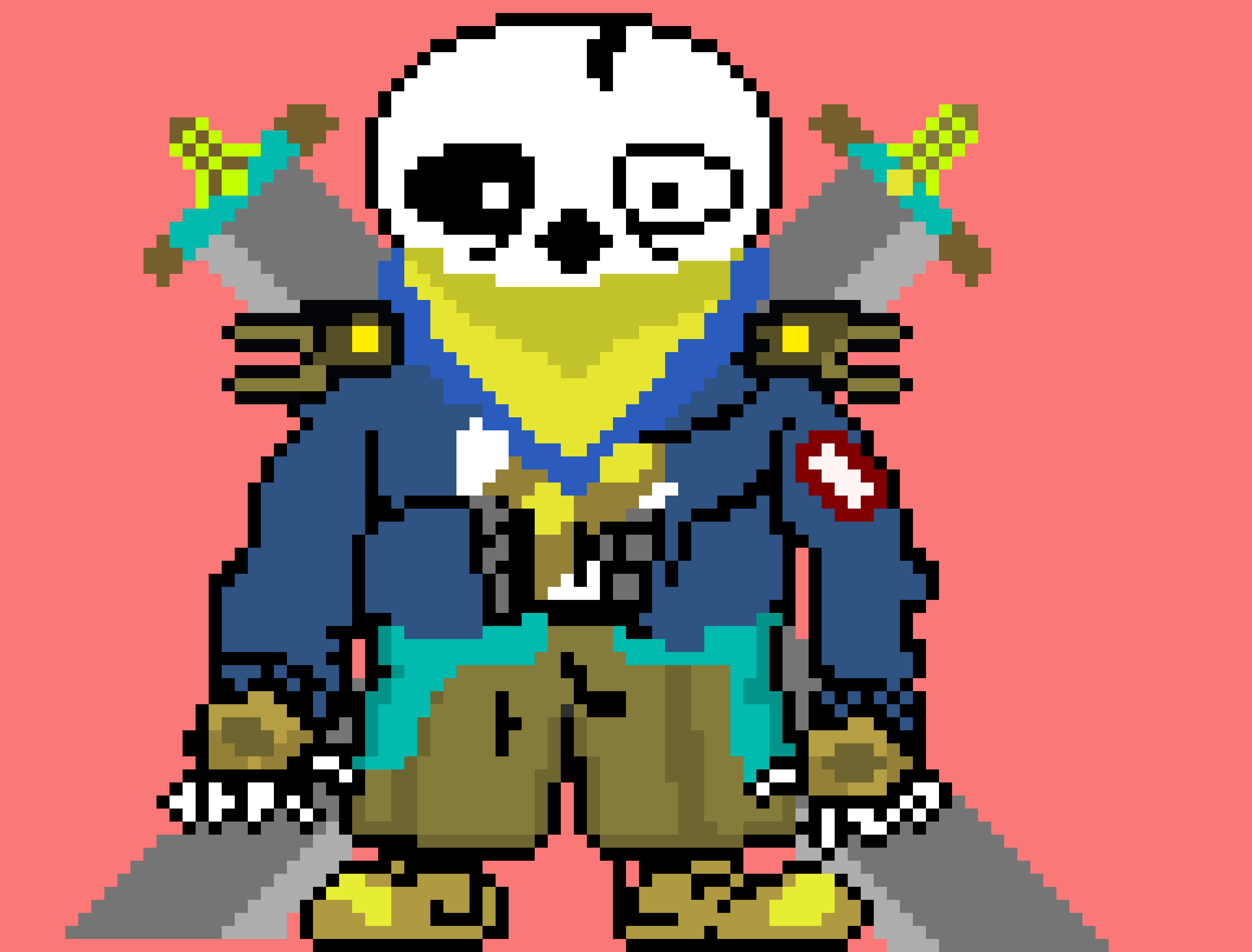 [ca8ee4] Survival!Sans(phase 1, 2 battle)