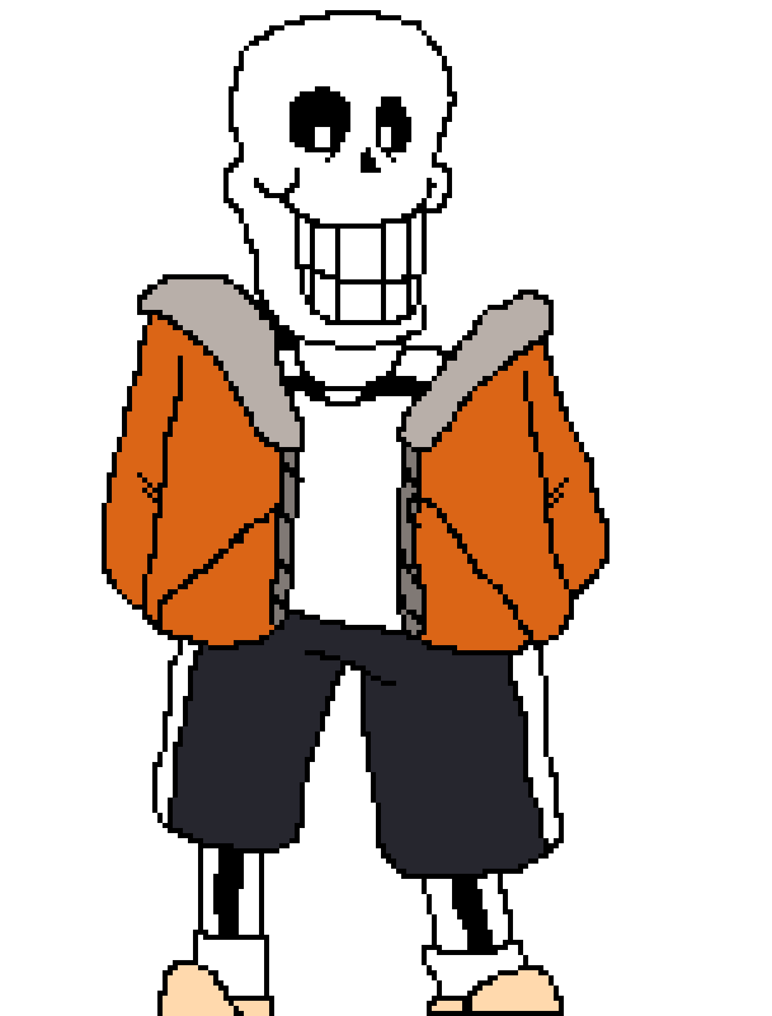 [31fef1] Cursed Underswap Papyrus.