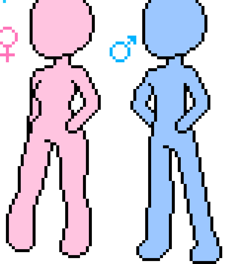 [c2eebe] Chibi base (Including male base)