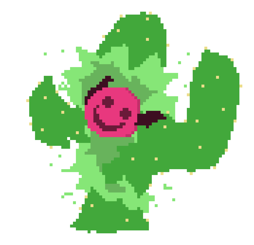 [842b0a] Cactus Mask Explode