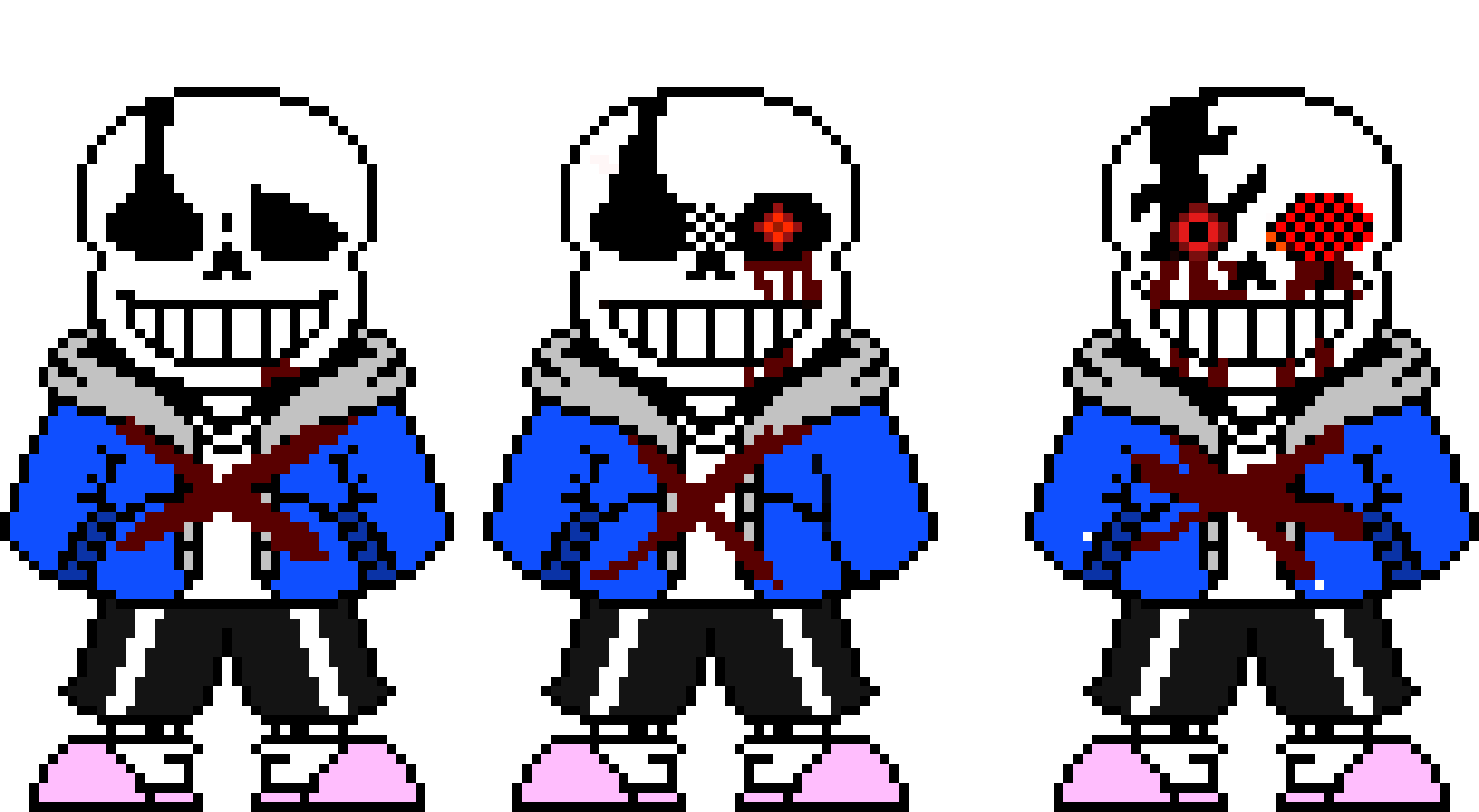 [e38a32] last breath sans sprites phase 3 - 5