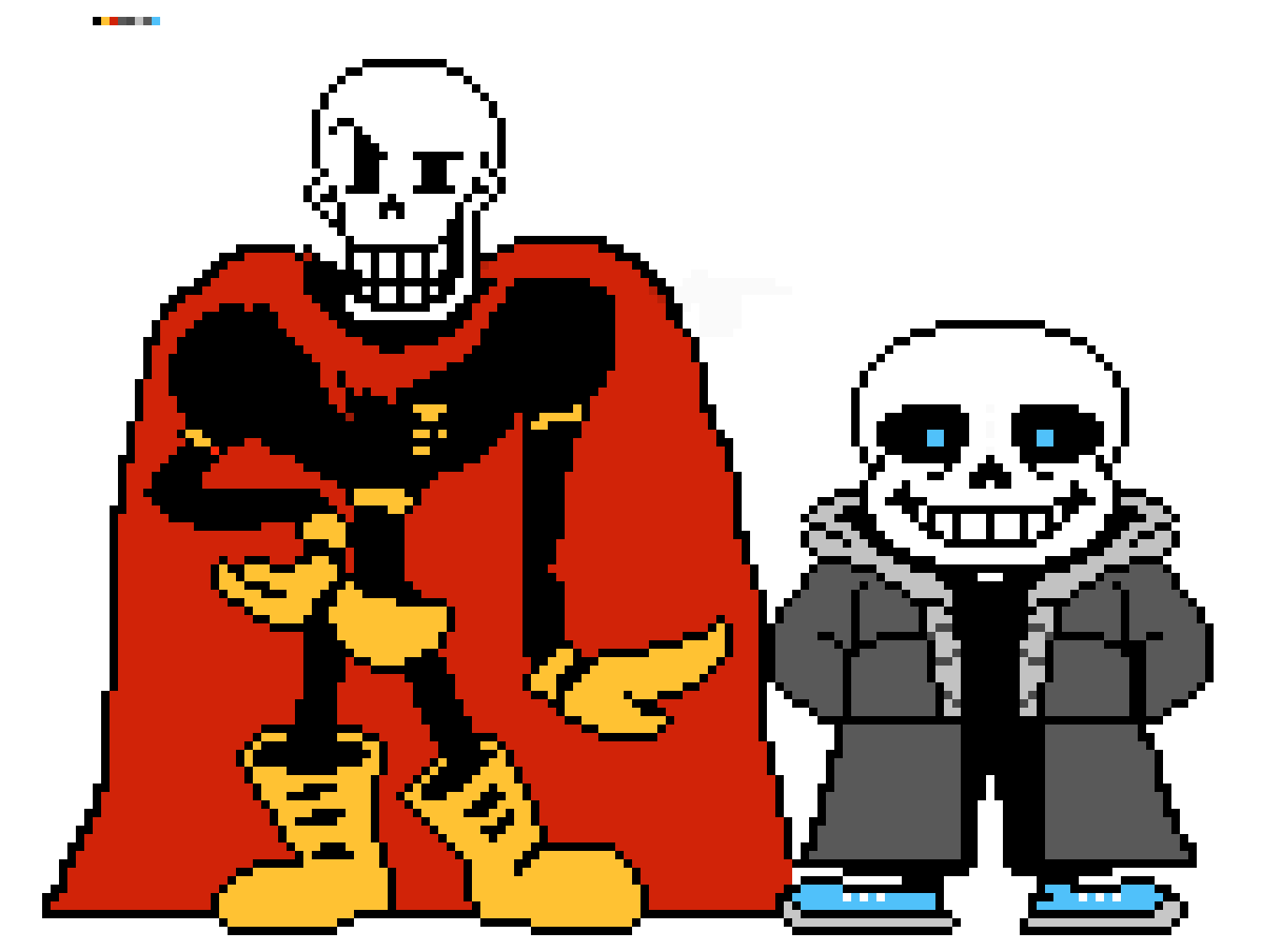 [f84219] Darkworld Sans and Papyrus