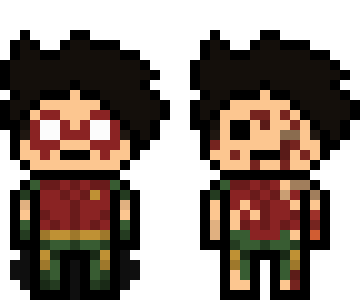 [fec244] danganronpa pixel sprite base