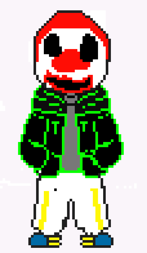 [53a360] Updated Clown Design (Enlisted to an Uncreated AU named ClownSwapSwap.)