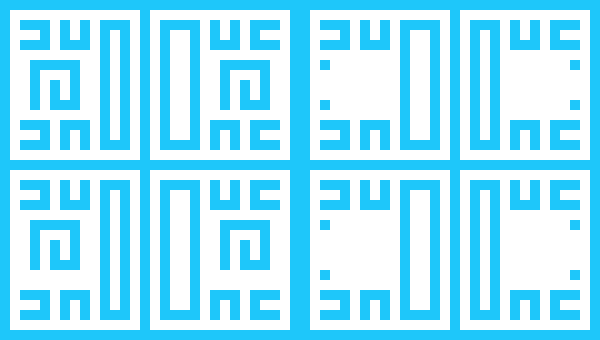 [2cbfe2] Navajo Weave Pattern