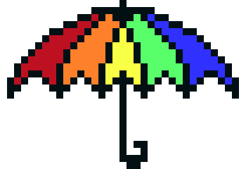 [db2e26] Rainbow Umbrella