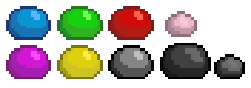 [792f74] Thats 9 out of... like, what..? 9/52 slimes drawn... I think..?