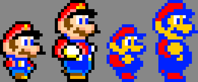 [4da92d] My Collection Of Color Swaped SMB2/USA Mario -thekingdudidly