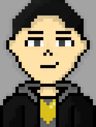 [c9c00b] *He snapped out of his thoughts when he heard someone, and he put a smile on his face as he turned to her.* Hey, Xenia.