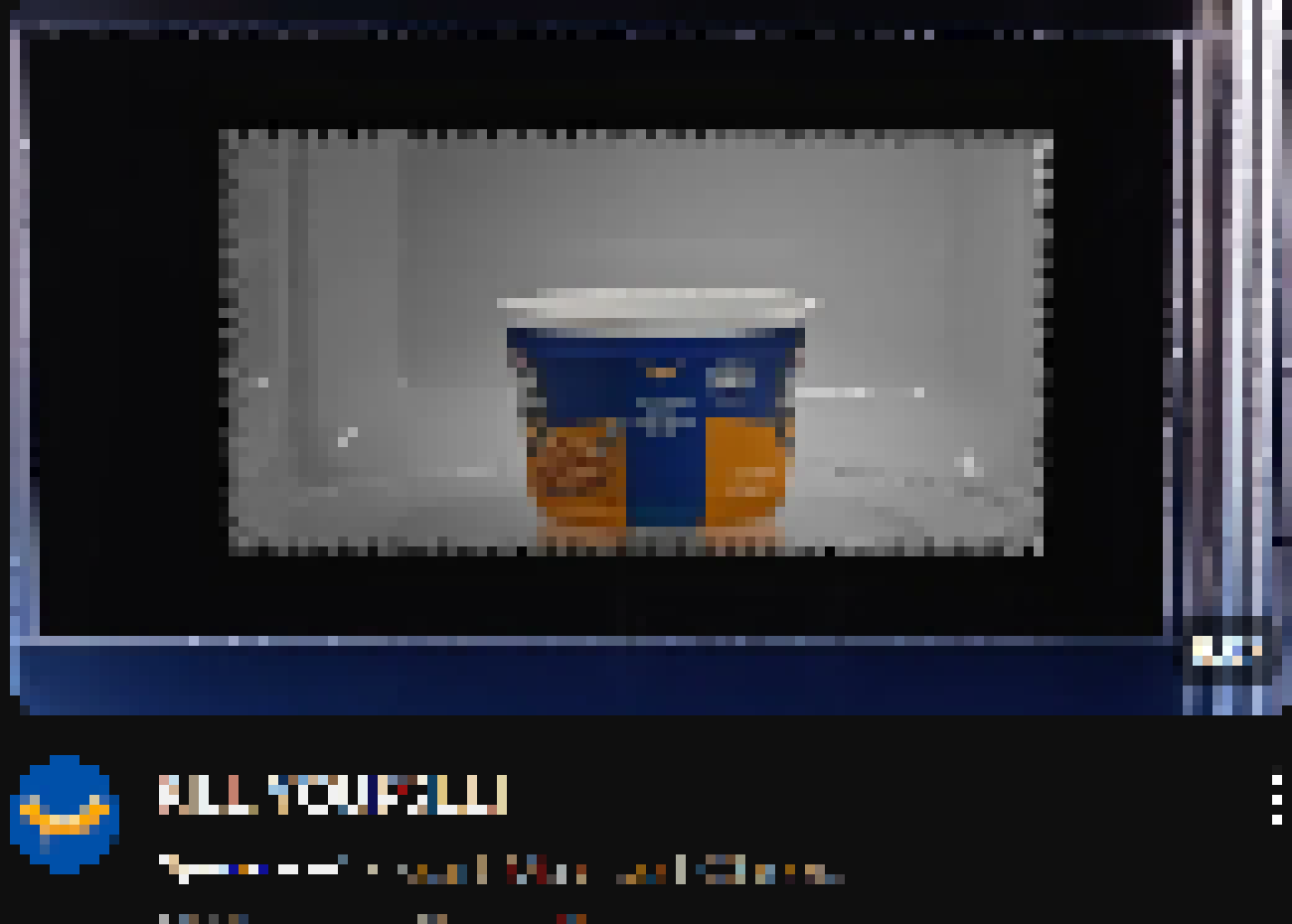 [35dc76] its a fucking mac and cheese ad with the title being "KILL YOURSELF" 😭😭😭😭