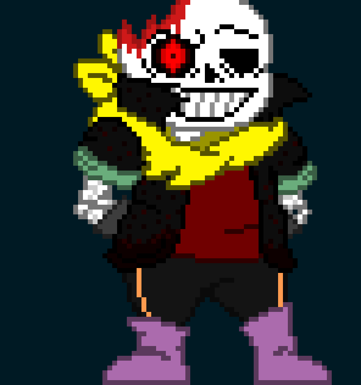 [63ceb7] *holding bloody axe* *warps behind chey* hehe