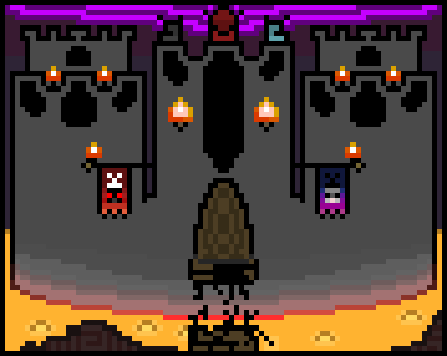 [741690] I added a broken wooden bridge leading to a gate of sorts... -Ben