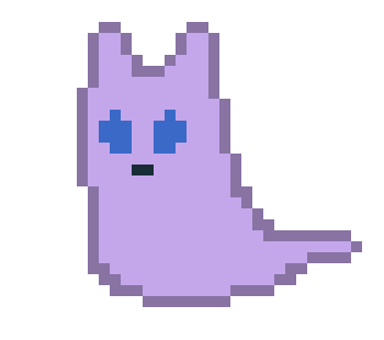 [9a4faa] Sprite!Ghost_BlueEyePurple