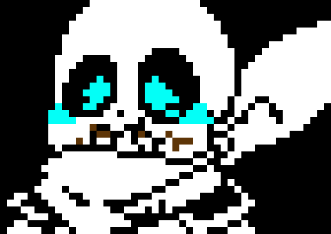 [401102] *BROWNIES!?!?*runs out from under the bed*WHERE ARE THE BROWNIES!!??!?!-US!sans/blue