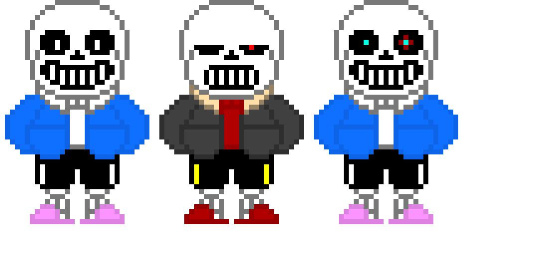 [9664c4] UT!sans UF!sans DT!sans!-memelord21 (No Background/KamuiSenketsu)