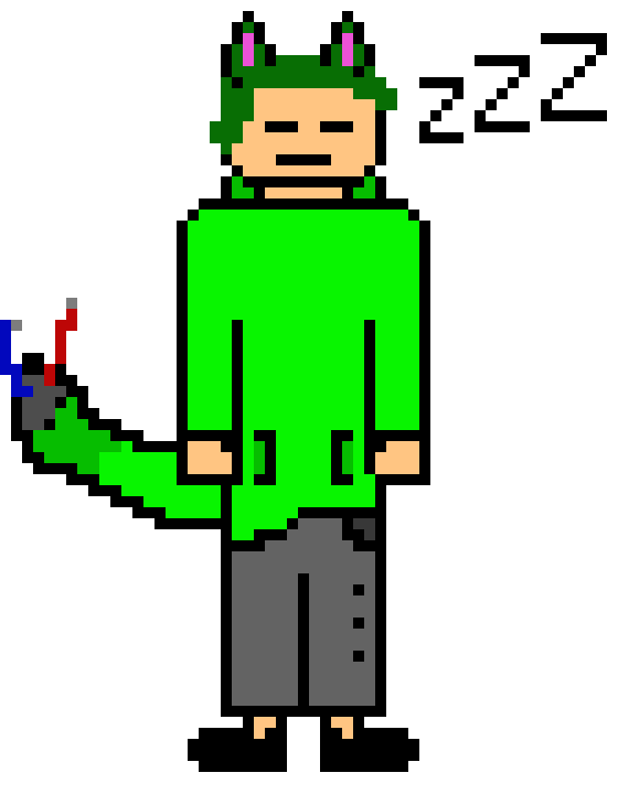 [3a33bd] (Goes back to sleep) There we go-Speck