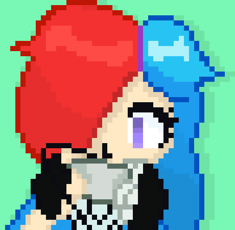 [63ceb7] -She is just playing some games via cybernetic holograms-