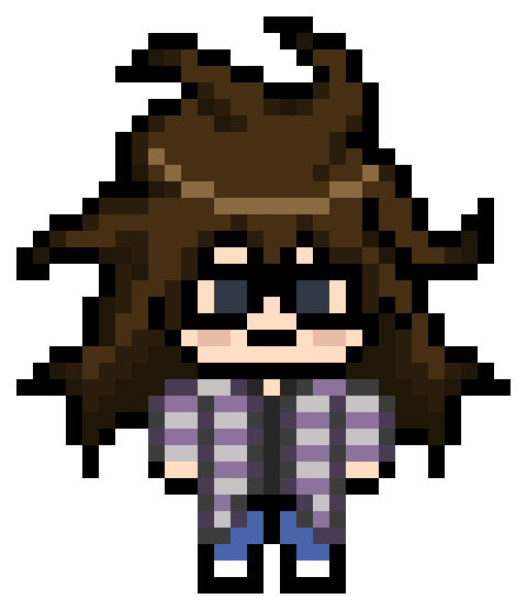 [b0c8e1] danganronpa pixel sprite base