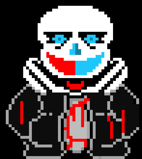 [f8c819] my name is dustfell sans, dumbhed