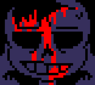 [7ce906] *("Geez, the only one here is sleeping. Not even Ez or KC.. or uh.. anyone else.") -HorrorTale Sans