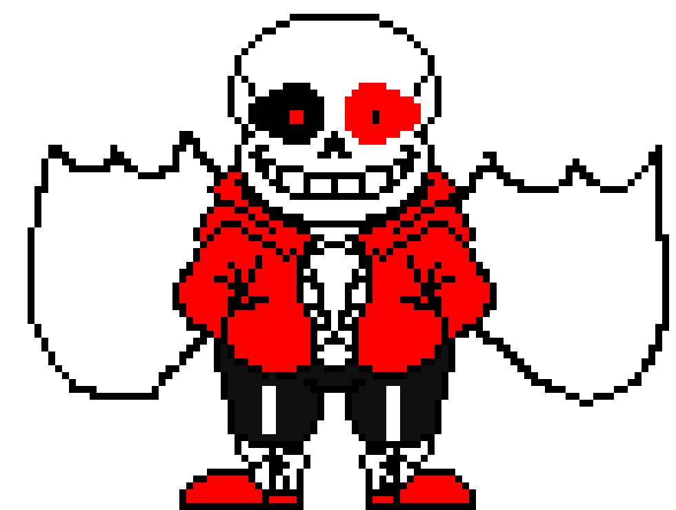 [3391f9] Sans Undertale but the sprite looks like he's overworld sprite.