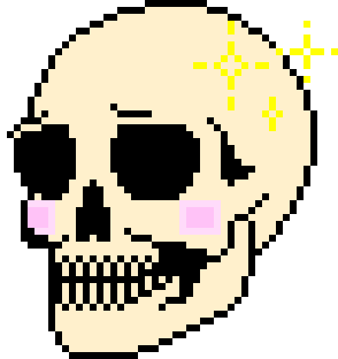 [9664c4] Cute Skull