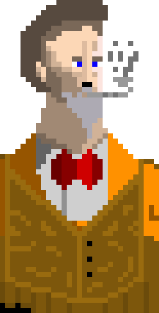 [69cce2] You and yer friend here killed my men! *He hogties the purple-haired individual and brings them to the PAM Westburg Prison Facility*