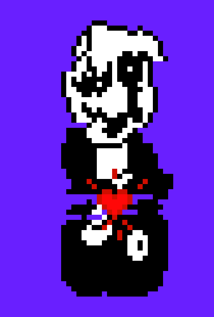 [b3f0e6] Springrat-Also what do you guys think of glitched Gaster? (Wait sorry bad time?)