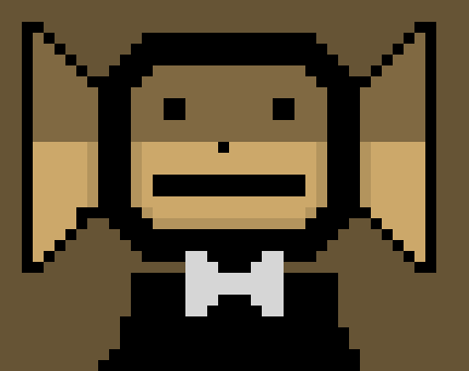 [c65169] |~| Brush stood up and peeked from behind Gray |~|