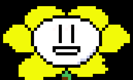 [95ecc9] WELL as i was saying- * JUMPS IN SANS SKull  and vines run down * - flowey