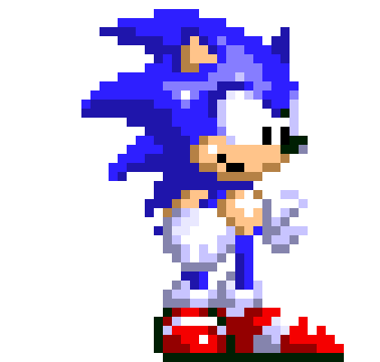 [ab2404] Sonic 3 & Knuckles sprite pixel 1994