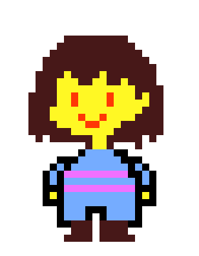 [9664c4] genotale frisk sprite