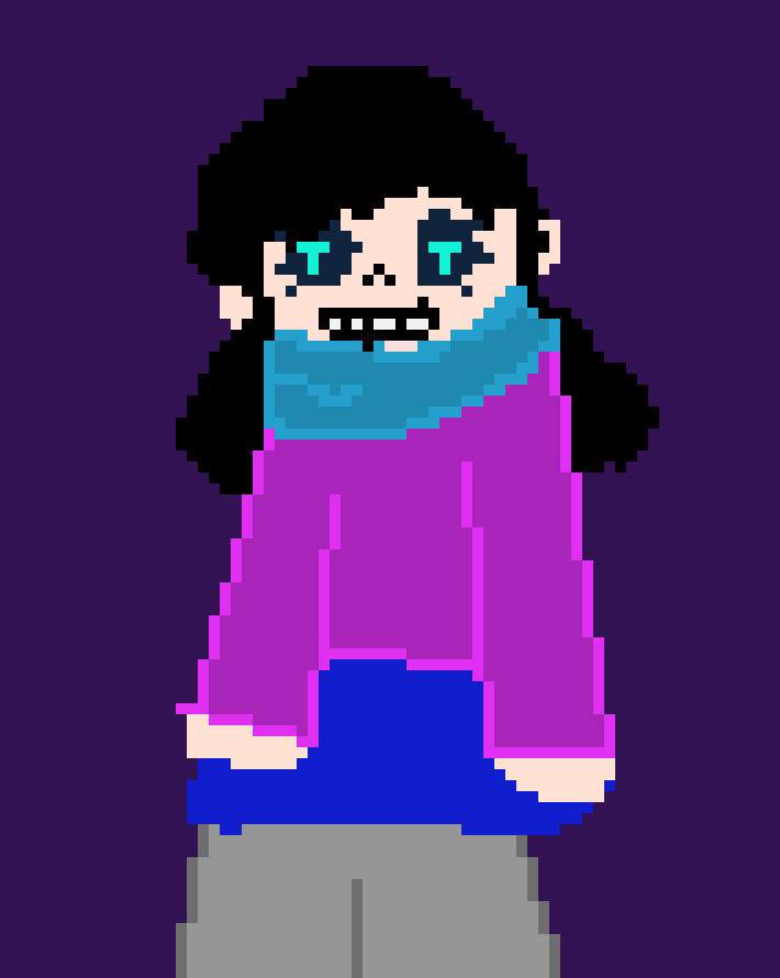 [904ba9] ........ she walks past zeak and walks to pam city.