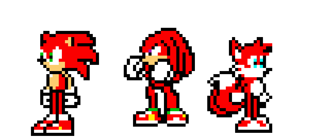 [10304b] Red Sonic Heroes