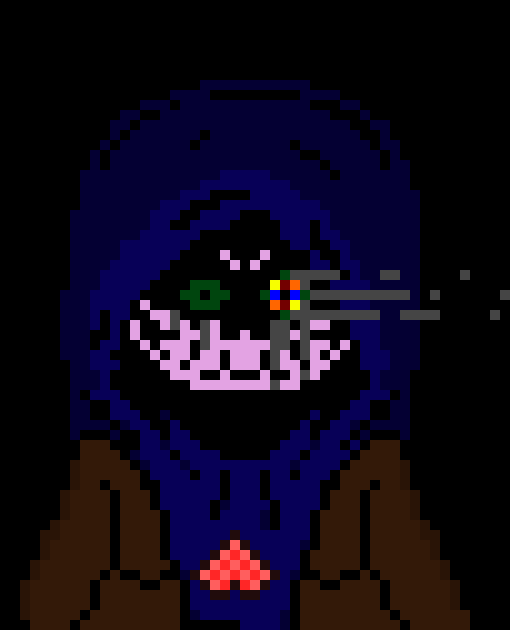 [c7b058] *Stabs the knife into voyages arm as it explodes*