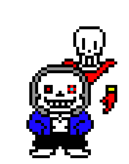 [372b37] Dust!Sans and Paprus