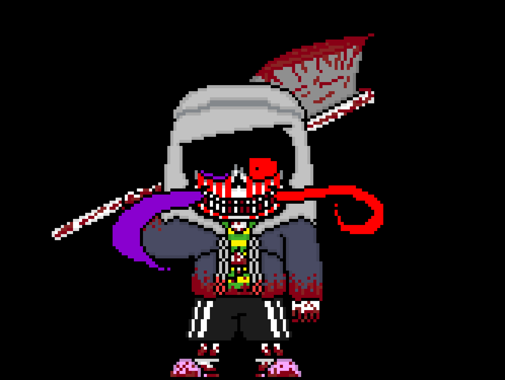 [e8cb42] i felt bad for Dust in FTT because LB and Insanity were going full blown chaos mode while dust just changed up his eyes