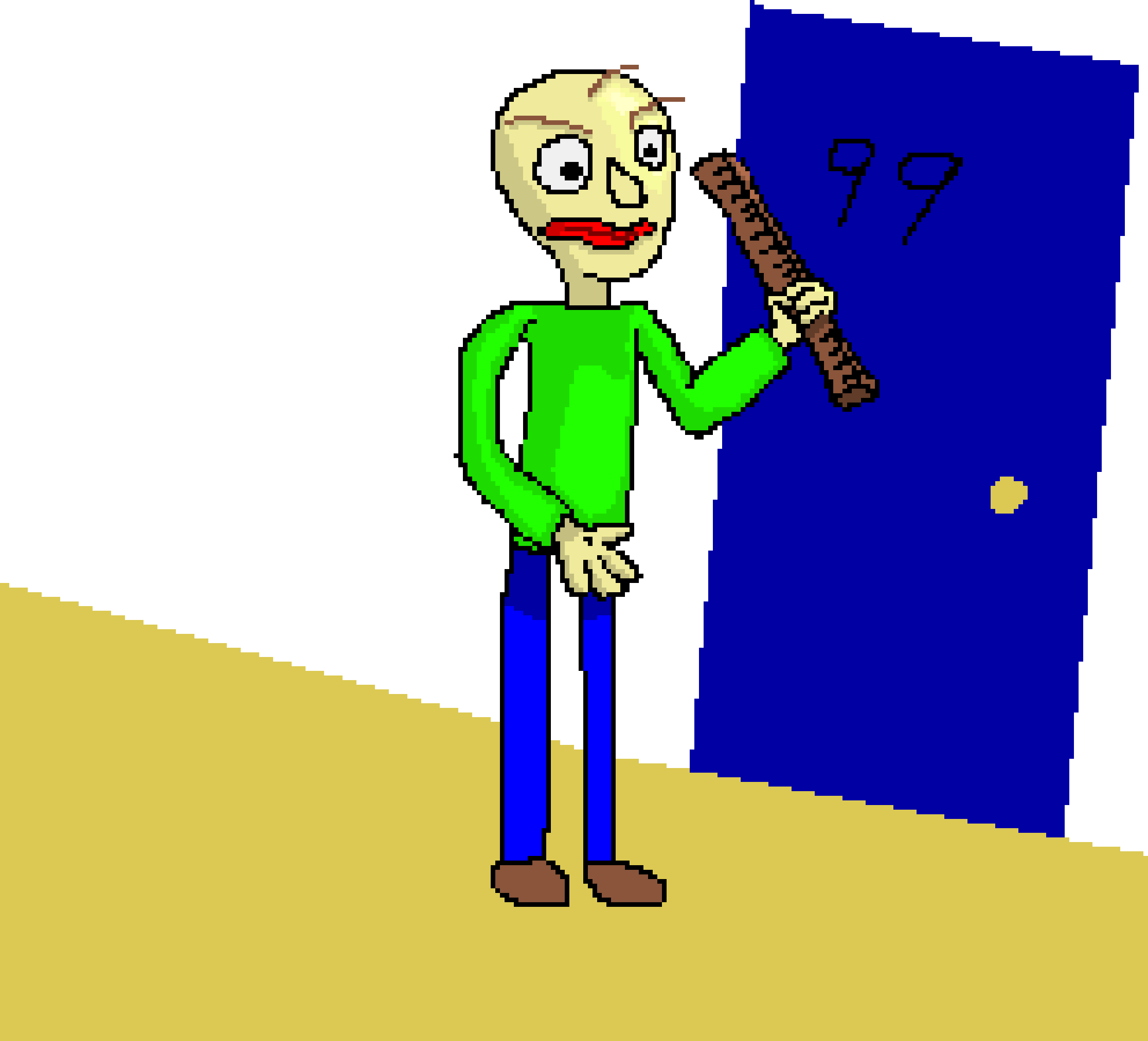 [6d74d1] Hiya everybody... Foxlynn here and I have decided to make mega art and this is what I have so far... Yes, I am making the entire hallway. This is for an Art Contest on Discord... What do you alll think? -Foxlynn