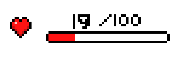 [2fae91] Heart bar 19/100