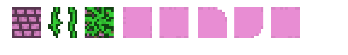 [f4bfbb] Nooby: hi crimzon, any thoughts on these so far? (i will soon make a room in the ruins, then maybe i will make the entire ruins)