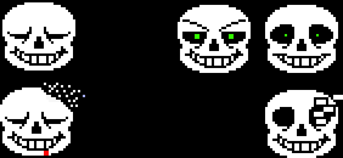 [d9e693] Sans facial expressions part 2 (DreamSMPTale)