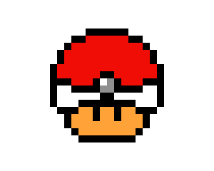 [6d7f3e] MARIO MUSHROOM/POKEBALL