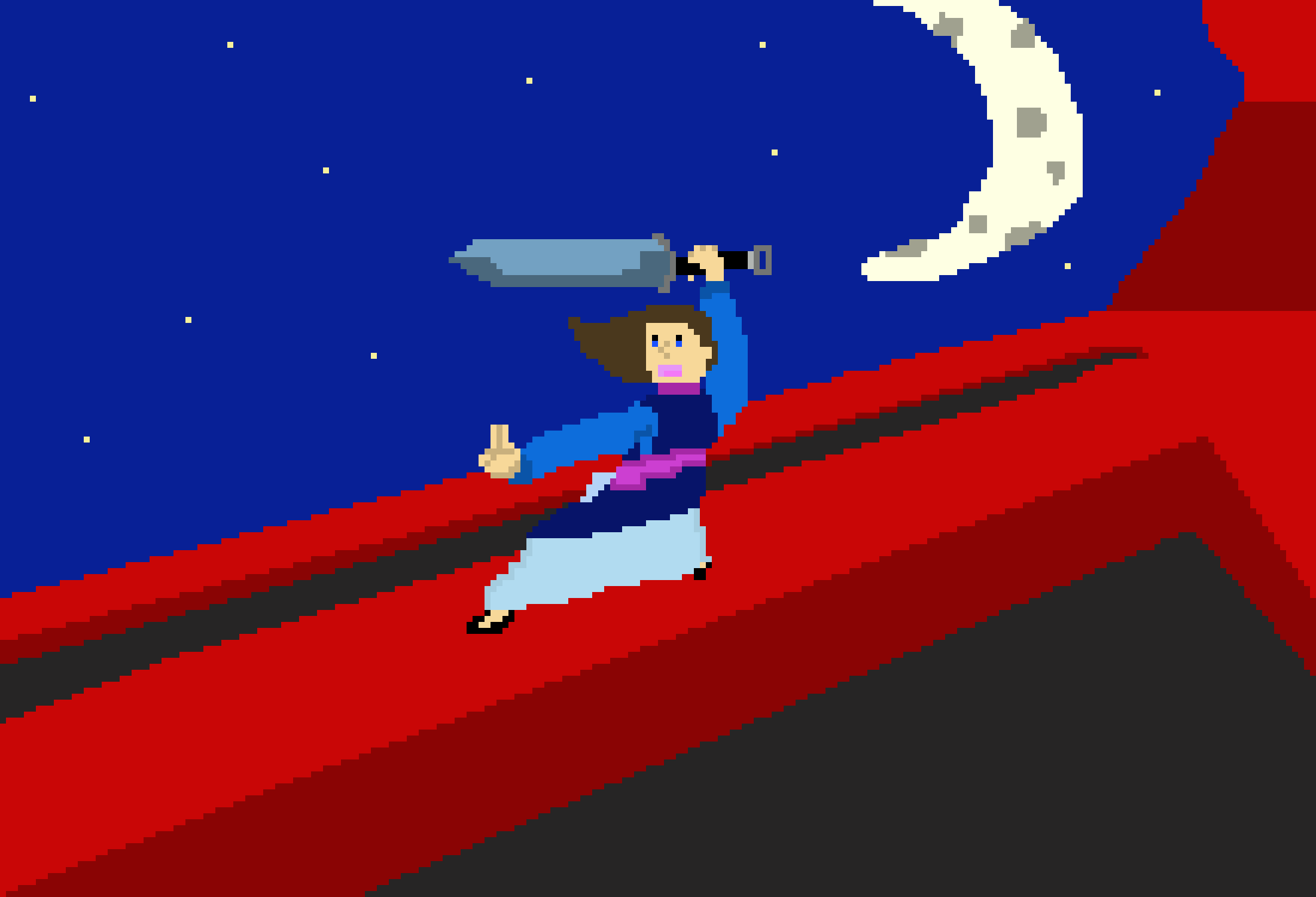 [9664c4] Mulan: Roof Fighting Scene