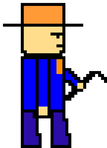 [3df5b3] 기본캐 : 농부 (손 내림)