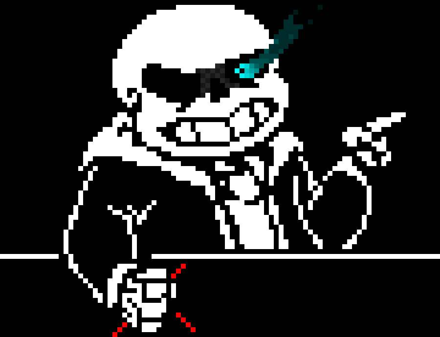 [11a9d7] -Slams on table- PAPYRUS! THIS IS THE FIRST TIME IM YELLING AT YOU, I SAID STOP AND LEARN YOUR LESSON! - Shop Keeper Sans