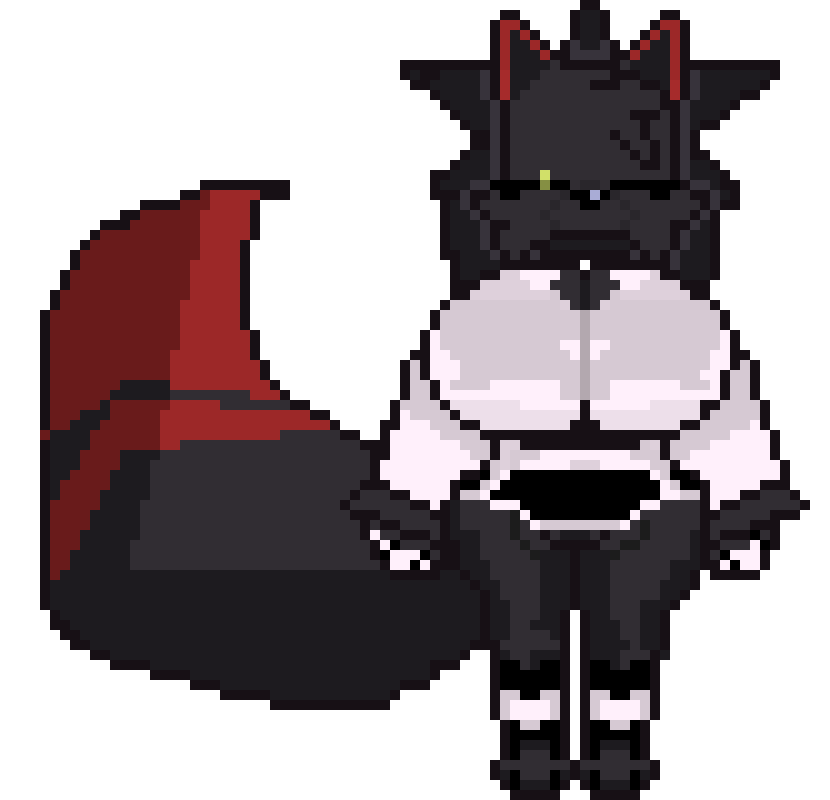 [c56e1d] Paths The Female Wolf! (Sprite)[Updated] {Closed Eyes}