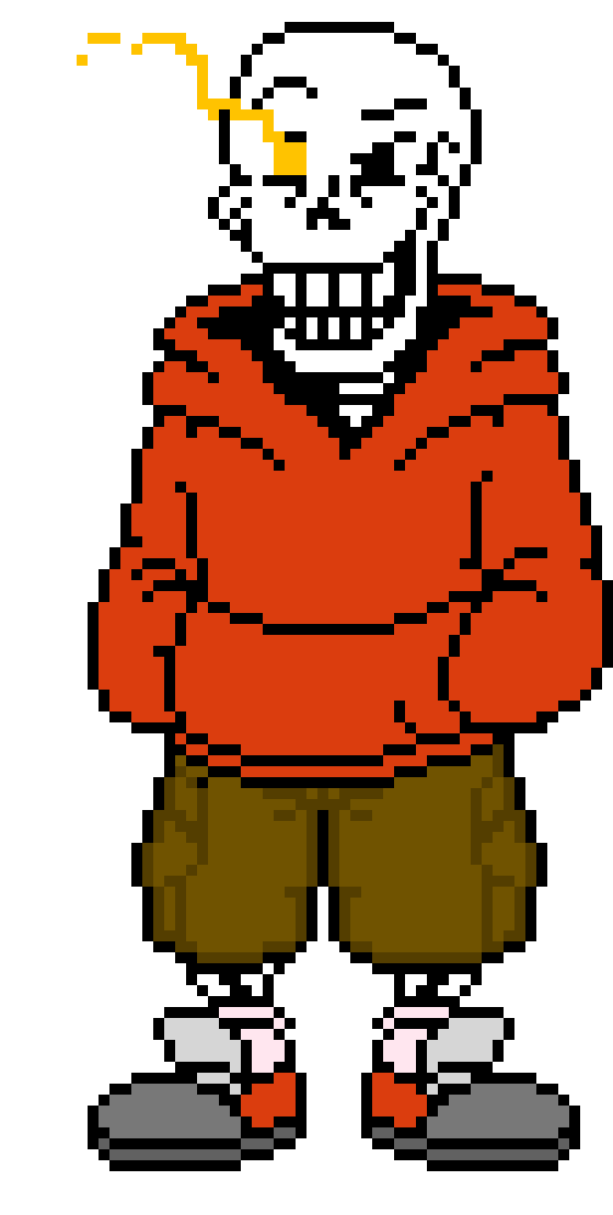 [84230f] Underswap Papyrus (bad time)